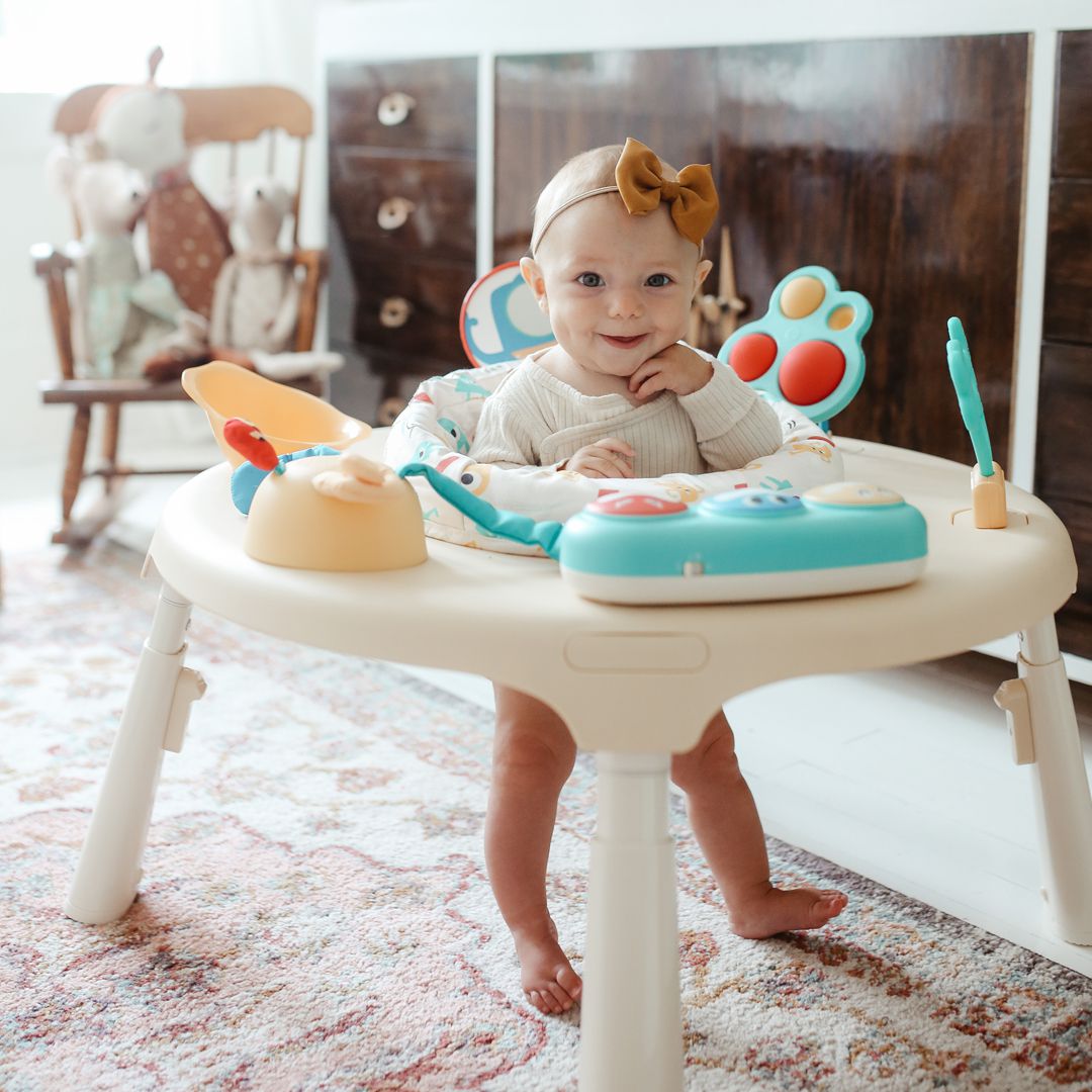 0～5Y都可用【新加坡Oribel】360°成長型多功能遊戲桌