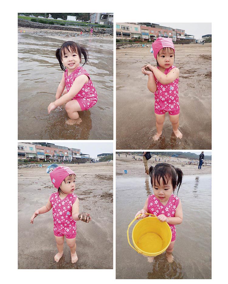 Splash About 潑寶 - 包裹式保暖泳衣-陽光櫻花