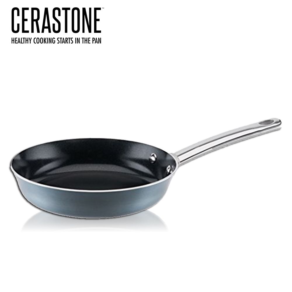 美國 Cerastone - 藍鑽金屬藍不沾鍋 20cm