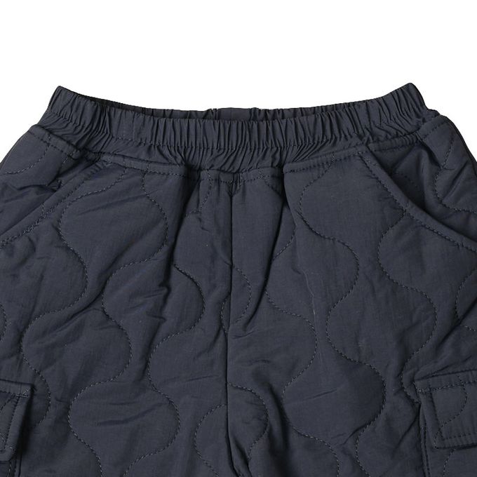 akachan honpo - 長褲-尼龍塔夫綢布鋪棉-深藍色