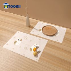 UTOOKII - 拋棄式吸水止滑兒童餐墊-10入