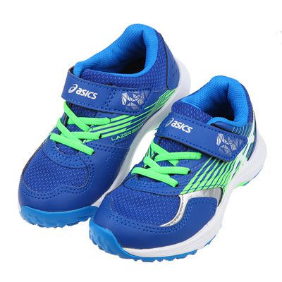 asics 亞瑟士 - LAZERBEAM稜光寶藍色兒童機能運動鞋