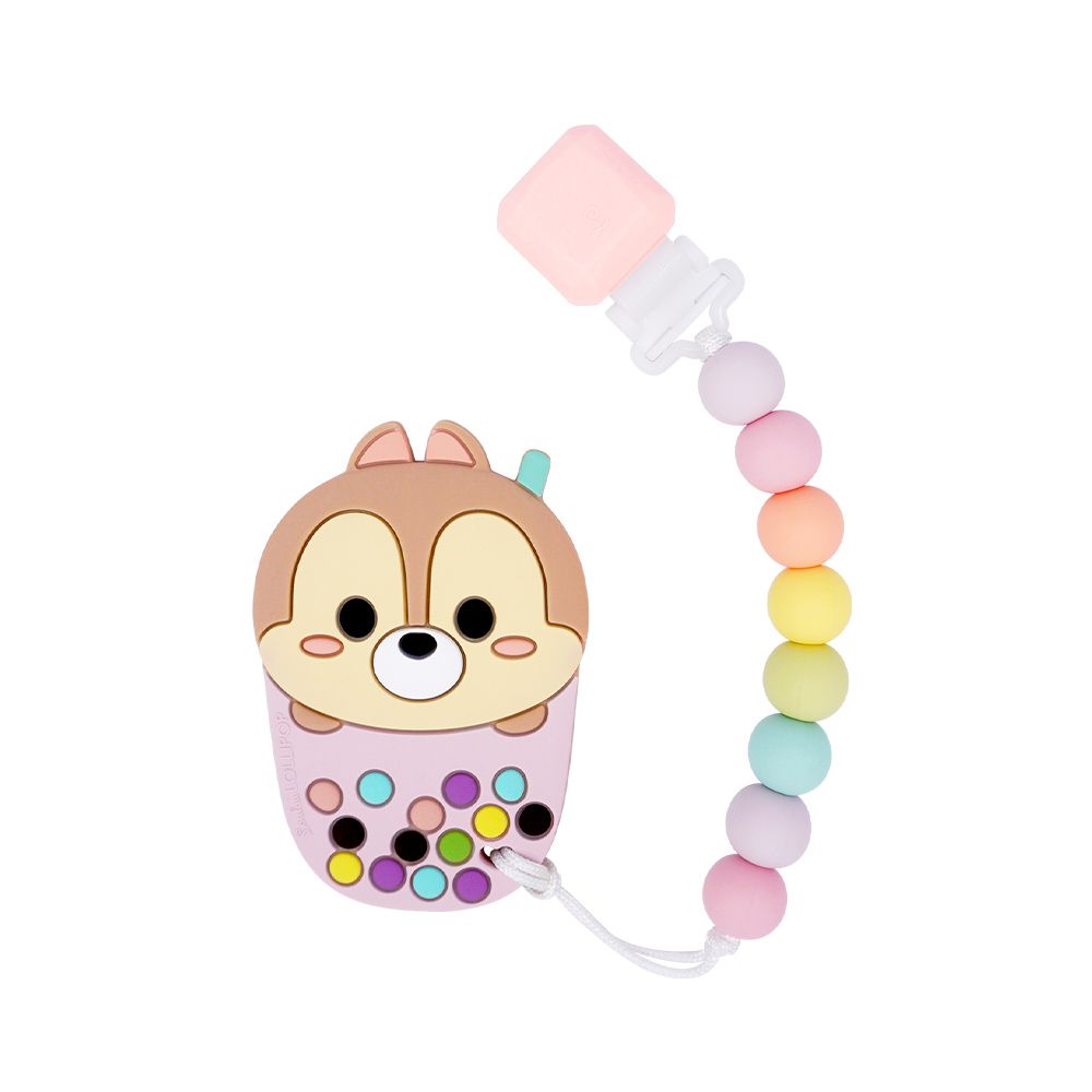 Loulou Lollipop - 迪士尼系列 固齒器組/奶嘴鍊夾-奇奇