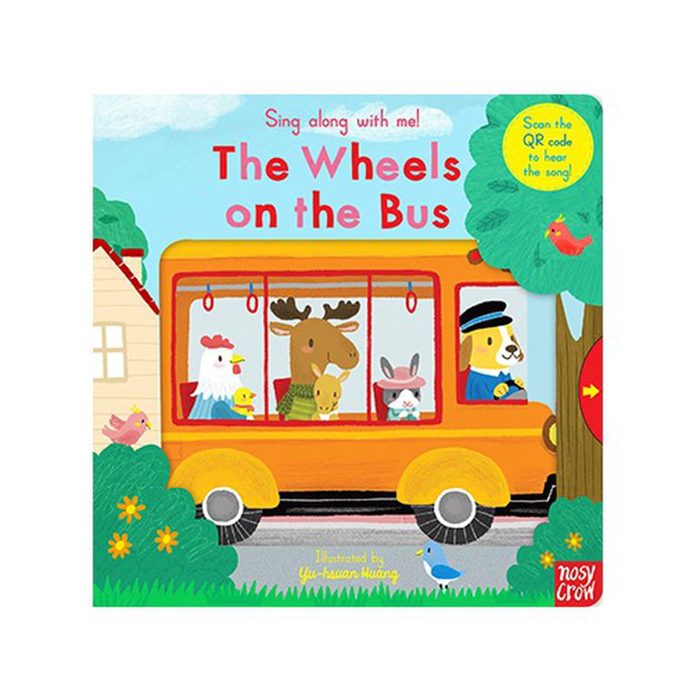 Nosy Crow - Sing Along With Me! 推拉搖轉書-The Wheels on the Bus