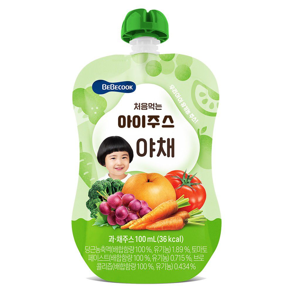 BEBECOOK 寶膳 - 智慧媽媽 嬰幼兒綜合蔬果汁(9M以上)