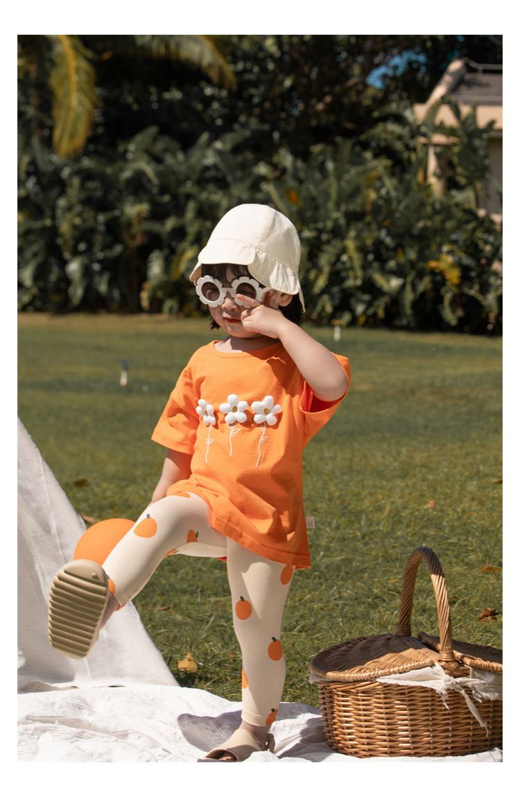 純棉立體圓領休閒短袖上衣-愛心-粉色