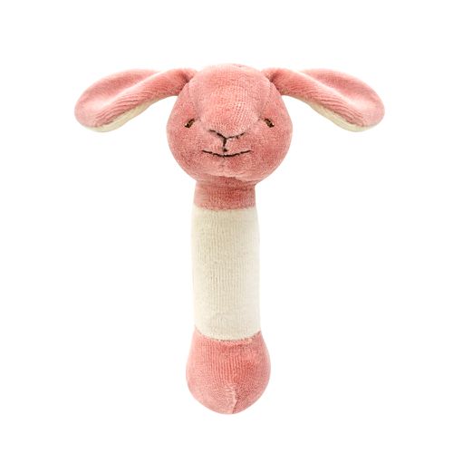 miYim - 有機棉吉拿棒-邦妮兔兔 (新生嬰兒寶寶感統安撫玩偶手搖鈴)