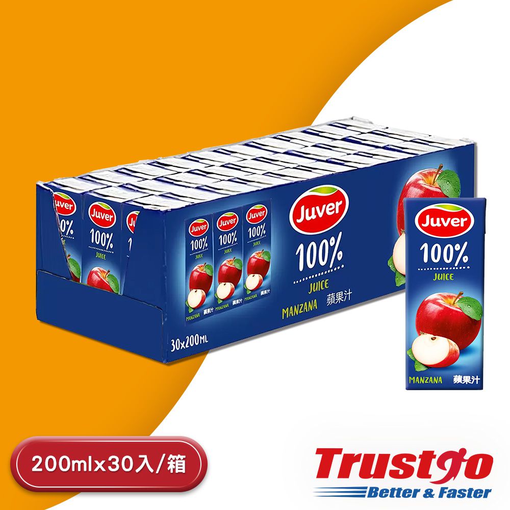 Juver西班牙茱兒蘋果汁(200mlx30瓶/箱)