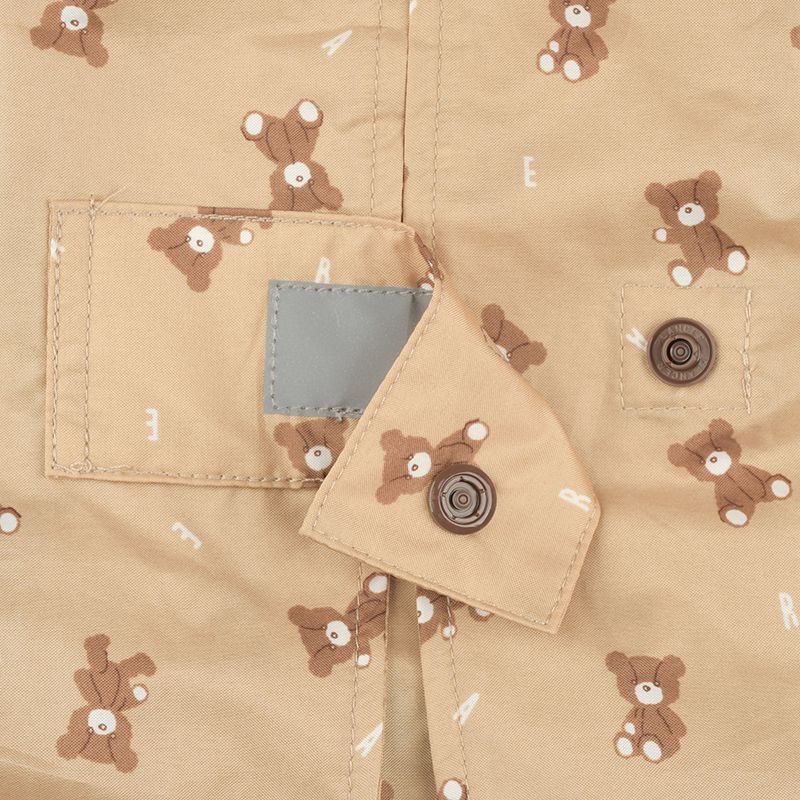 akachan honpo - 雨衣-小熊-淺卡其色