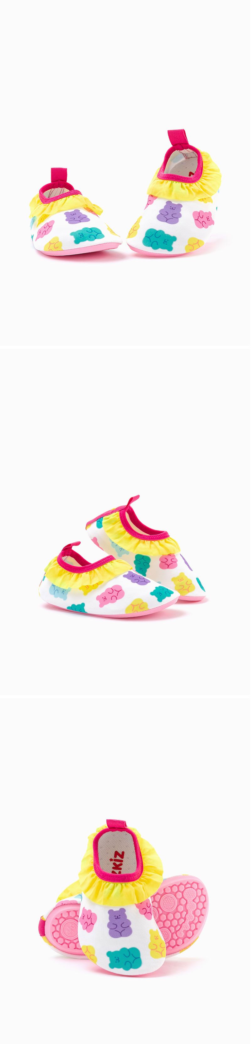 韓國 OZKIZ - 輕量/防滑兒童沙灘鞋/戲水鞋-熊熊軟糖