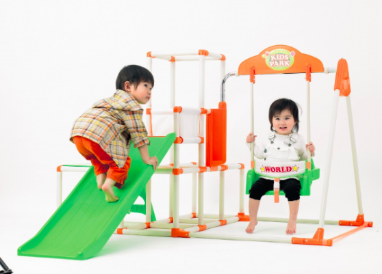 NONAKA WORLD - 可收納滑梯鞦韆組SP