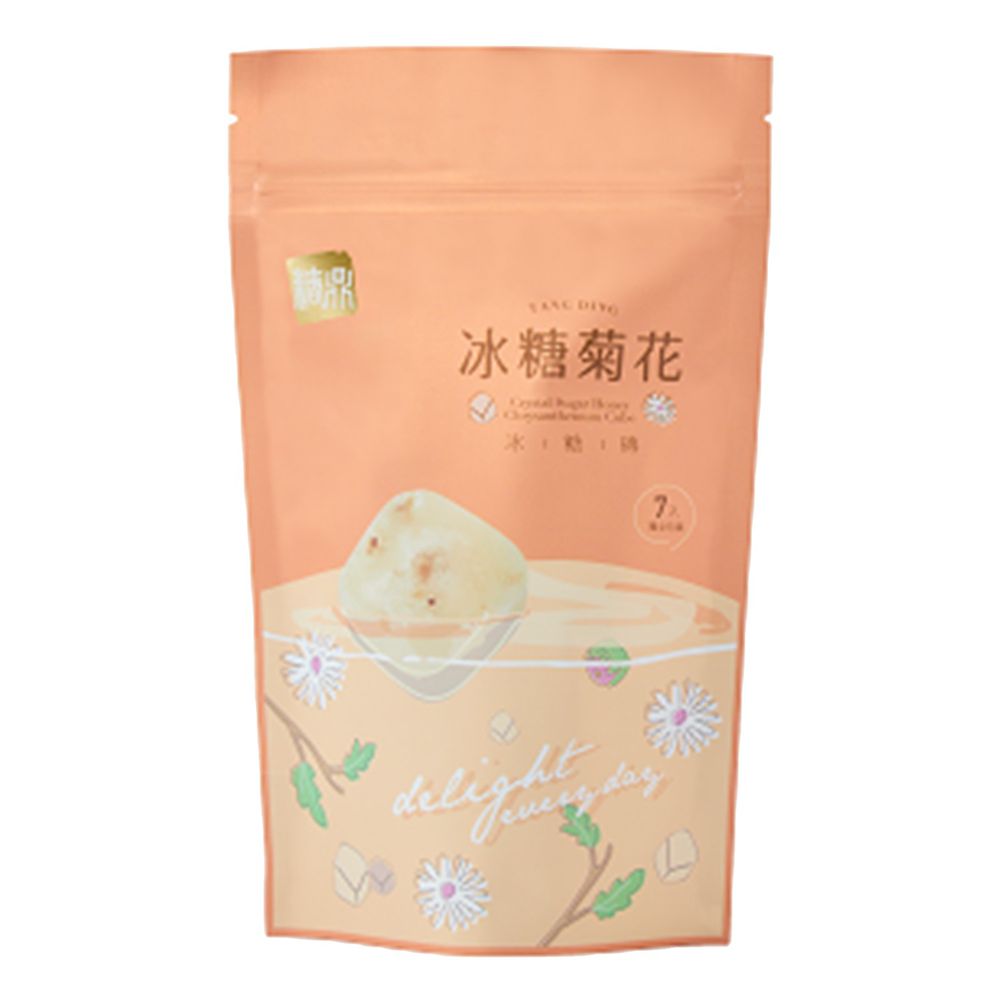 糖鼎黑糖磚 - 冰糖菊花-7入 (小)-30g*7入/包