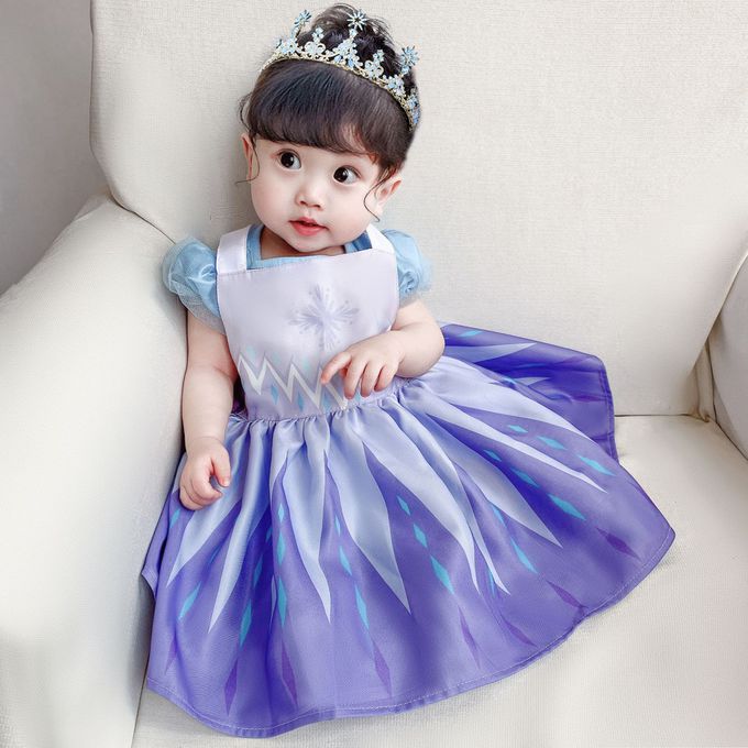 冰雪風圍裙-雪花