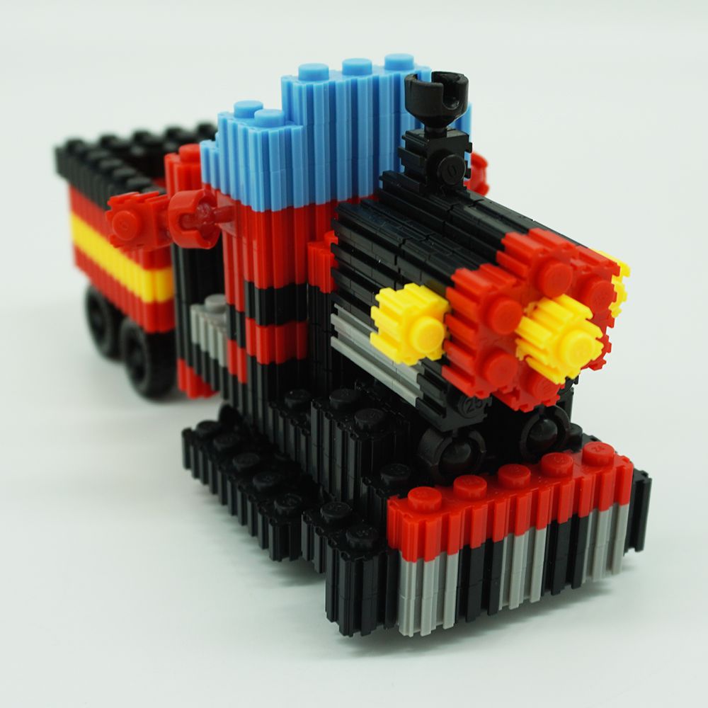 韓國 Color Story - 免燙拼豆包-3D立體小火車(10mm)