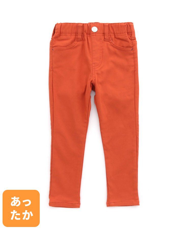 日本 BREEZE - 內刷毛輕量彈力合身長褲-灰格紋