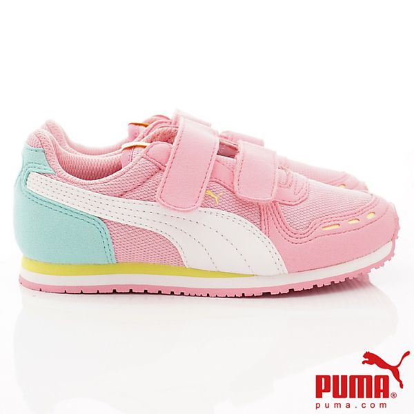 PUMA - PUMA童鞋-雙絆帶流線款(中小童段)-粉