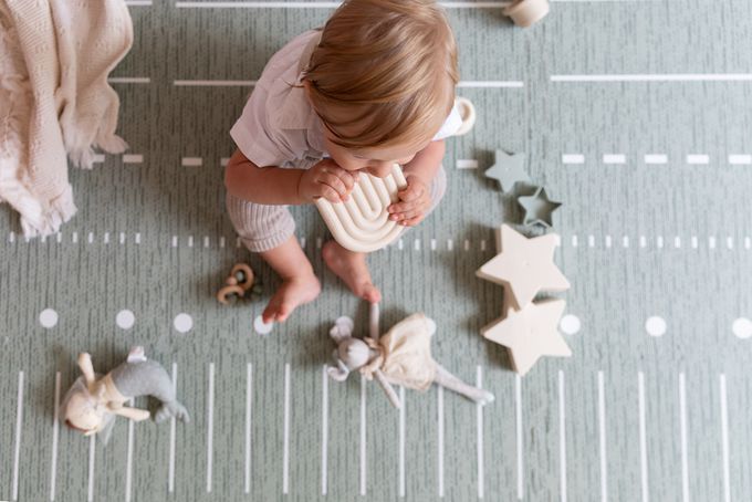 德國 toddlekind - 游牧系列遊戲地墊-風暴灰