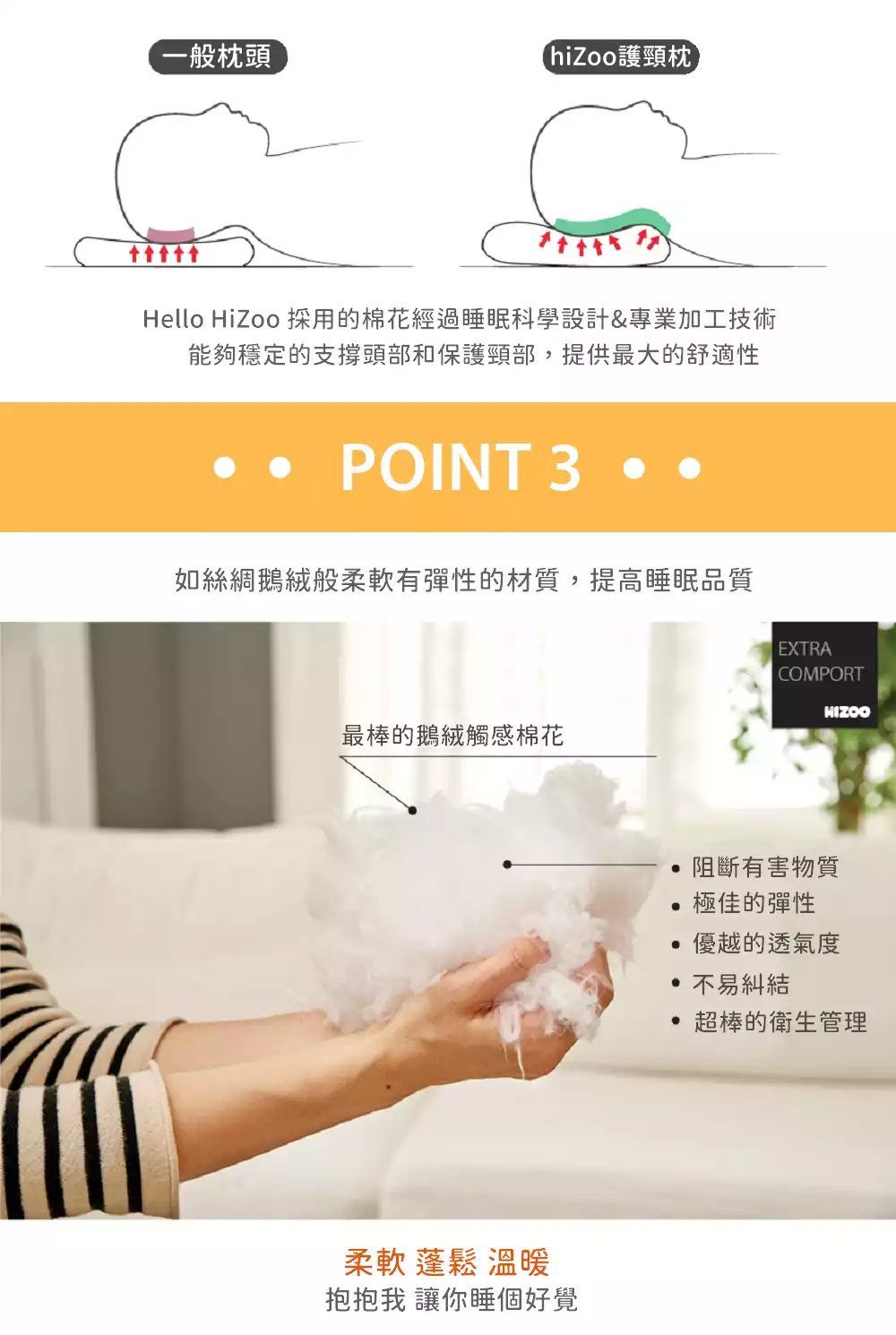 韓國 Hello HiZoo - 手工製可愛動物防蟎抗菌兒童枕-天王鯊 (30x50cm)