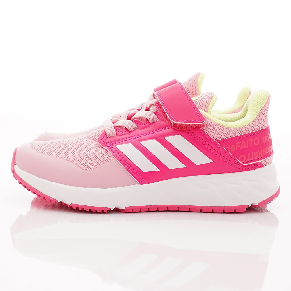 adidas - 愛迪達童鞋-超輕運動慢跑鞋(中大童段)-粉