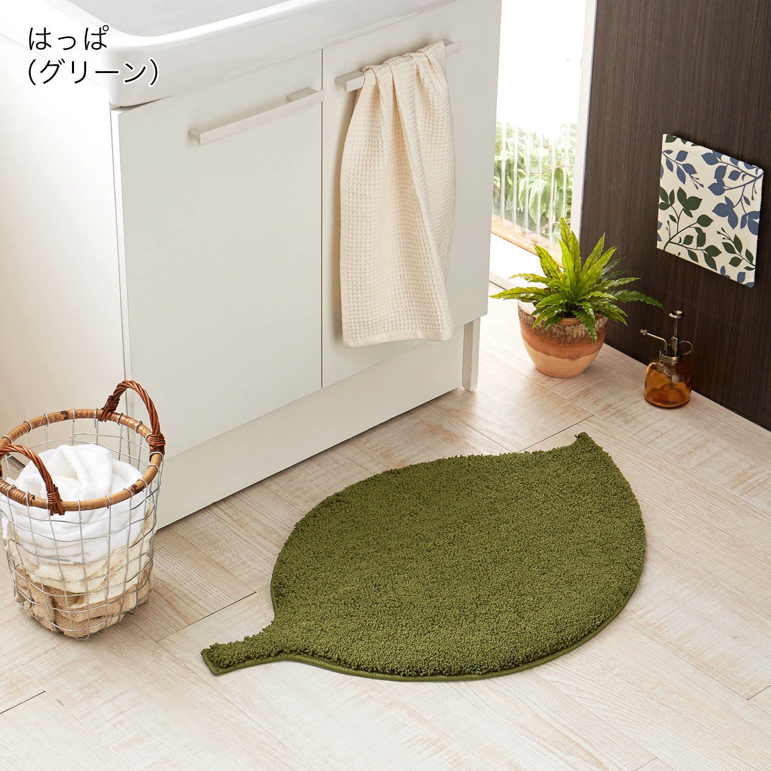 日本千趣會 - 療癒造型迷你腳踏墊-雲朵-白 (約45×75cm)