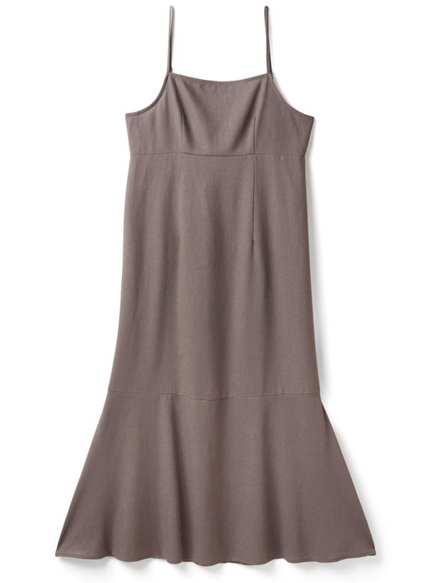 日本 GRL - 兩件式小外套魚尾修身洋裝-靜謐藍