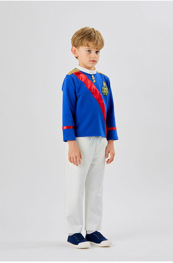 韓國 OZKIZ - 英國王子長袖套裝