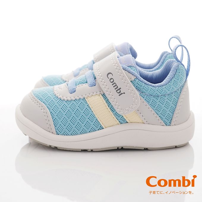 日本 Combi - COMBI醫學級NICEWALK兒童成長機能鞋(寶寶段)-休閒鞋-藍