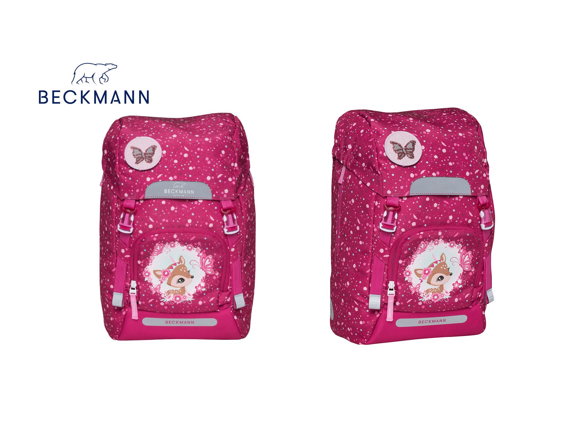 Beckmann - Classic Maxi 護脊書包 28L-繽紛斑比