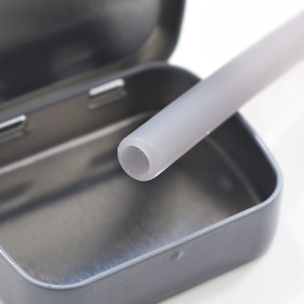 美國GoSili - 單支珍奶吸管隨行組-Lime-附鐵盒-青檸檬