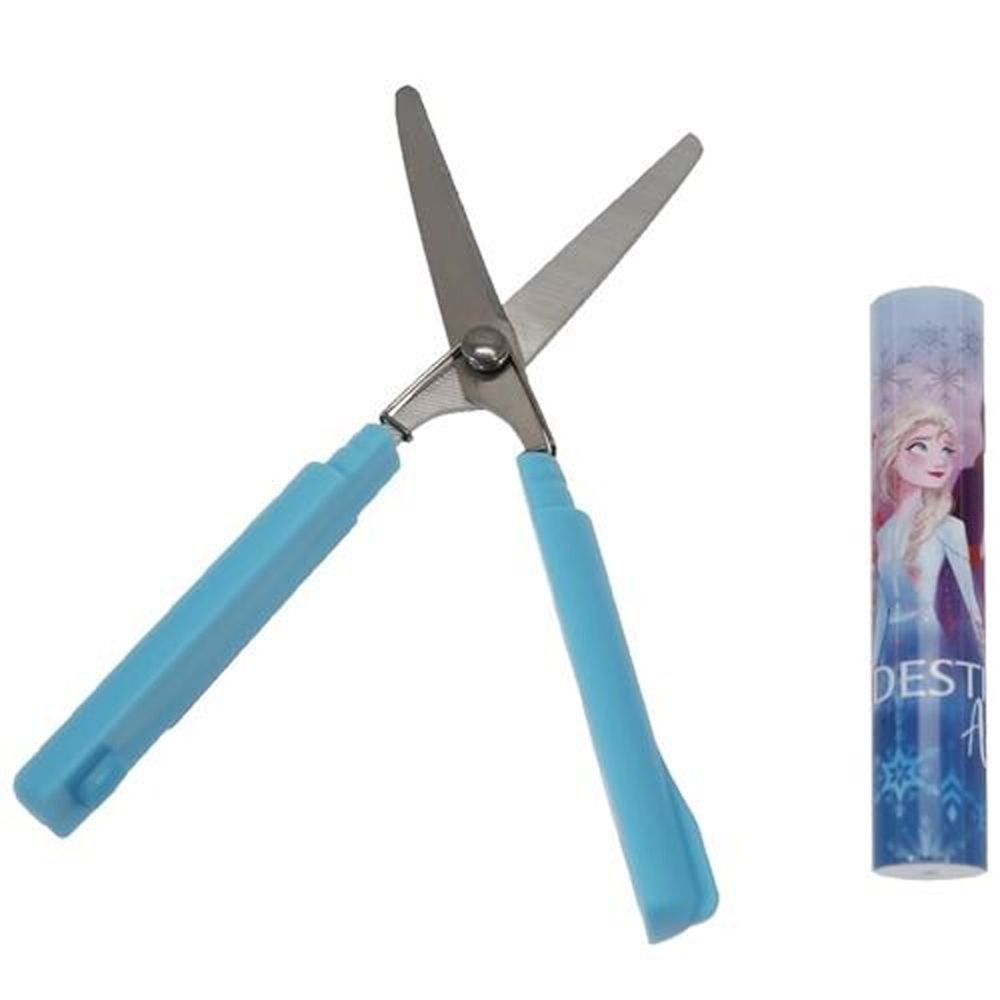日本代購 - 筆型攜帶式剪刀-冰雪奇緣2-藍