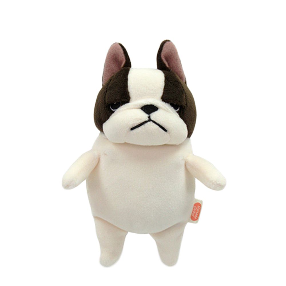 Mochi Series｜末班茫茫大叔-迷你法國鬥牛犬吊飾（黑白花）