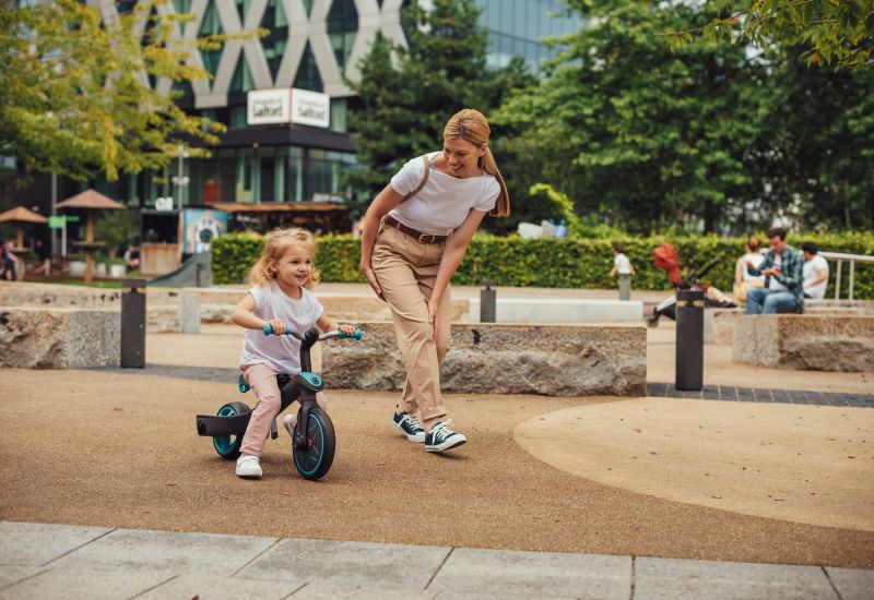 法國 GLOBBER - 4合1多功能3輪推車-湖水藍