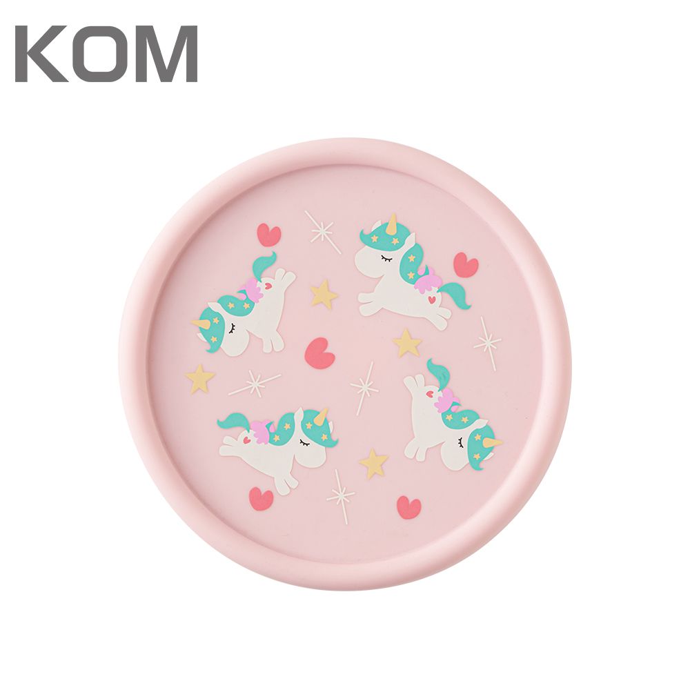KOM - 食品級矽膠隔熱碗蓋1入-獨角獸 (單入)
