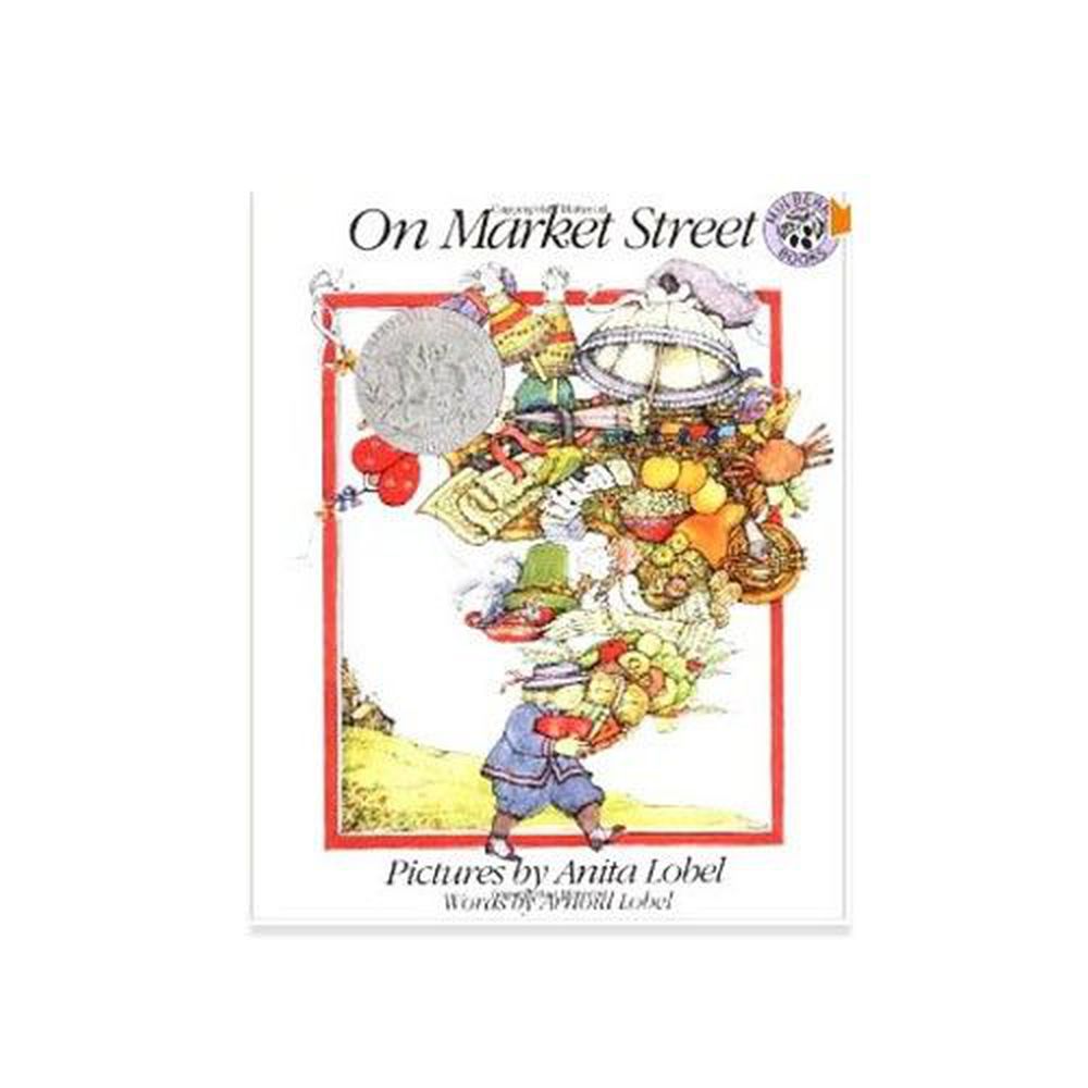 麥克兒童外文書店 - 廖彩杏老師有聲書-ON MARKET STREET/BK+CD