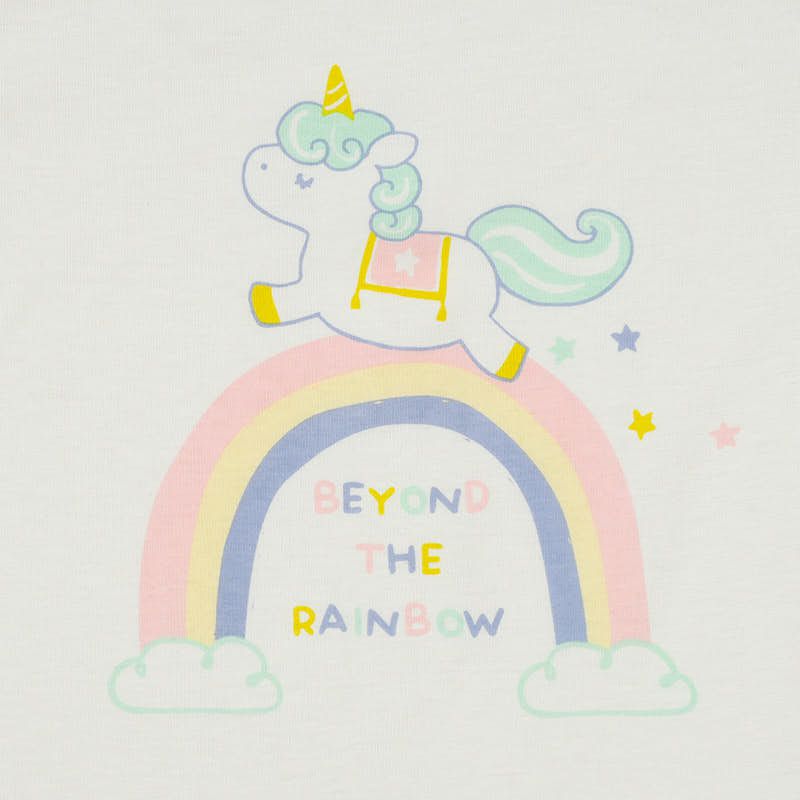 akachan honpo - 女短袖+長袖家居服-粉紅色