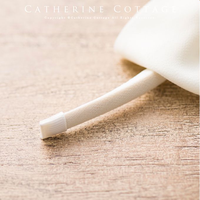 日本 Catherine Cottage - 優雅蝴蝶結雪紡緞帶髮箍-黑