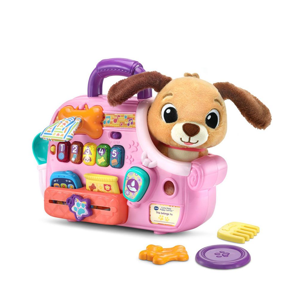 寵物狗提籃互動學習組