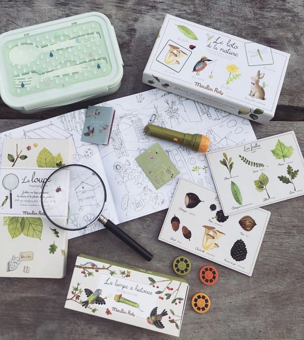 Moulin Roty - 故事手電筒精裝組-四季