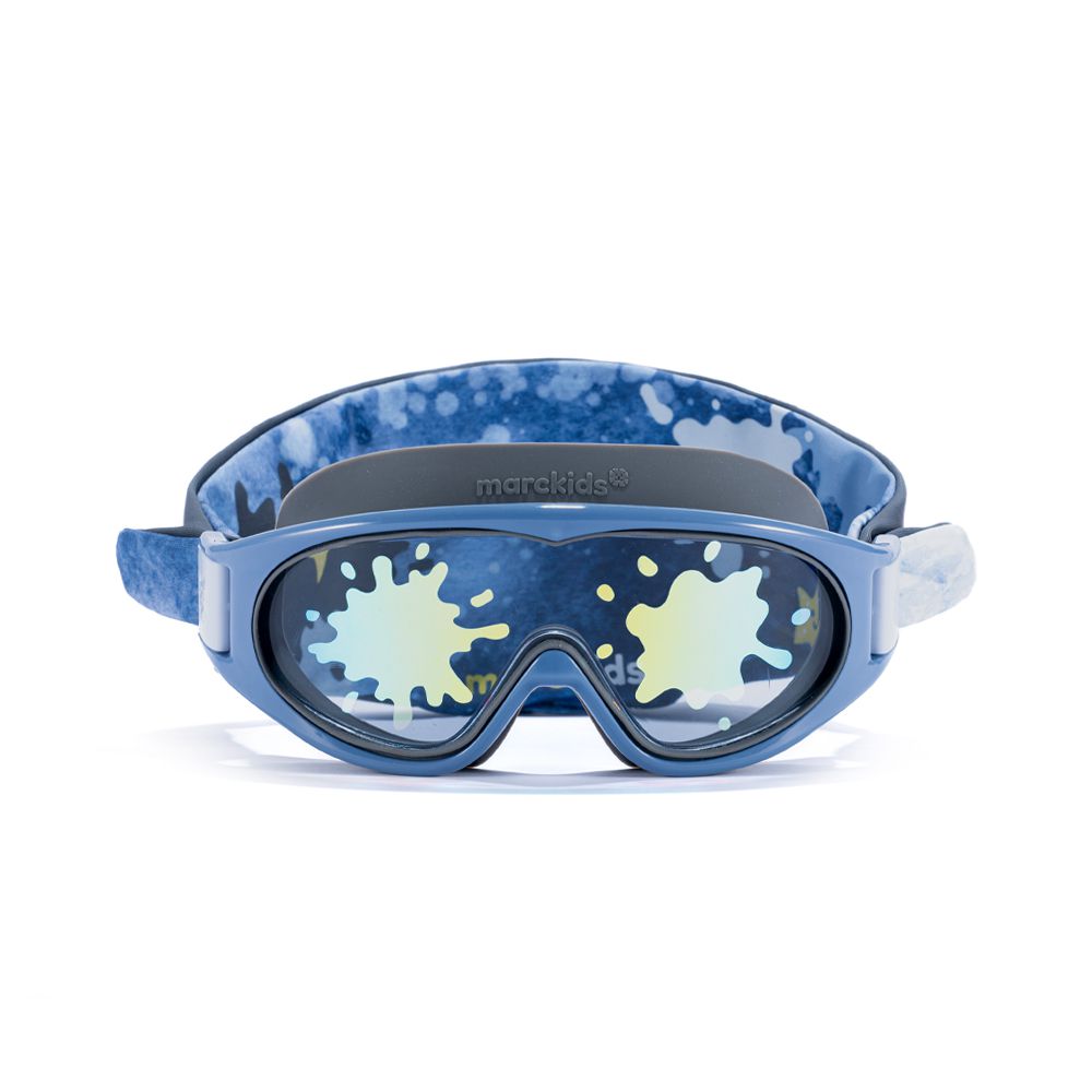 Marckids兒童頭帶式造型大框泳鏡-深海章魚