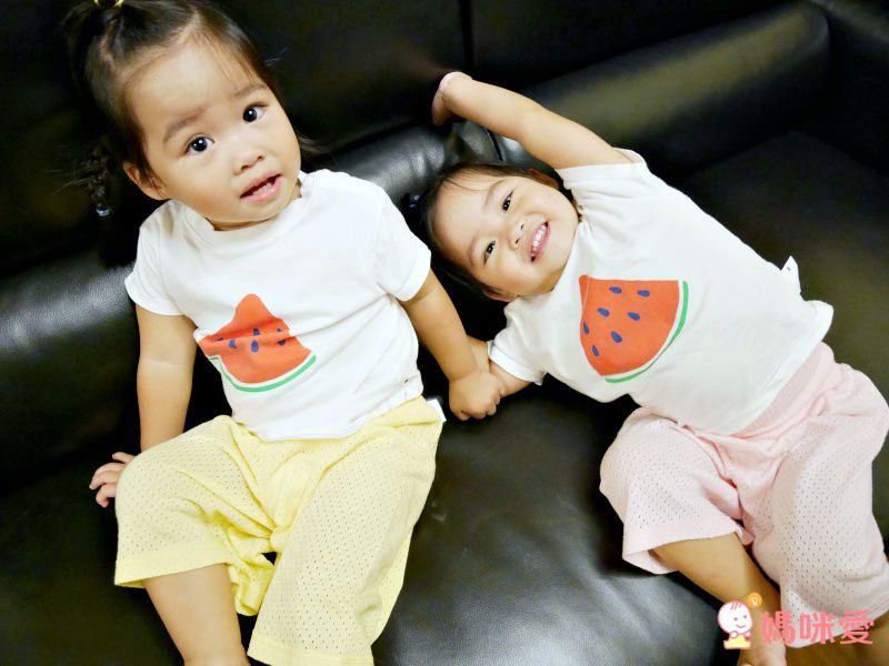 純棉網眼腹卷高腰護肚褲-藍色