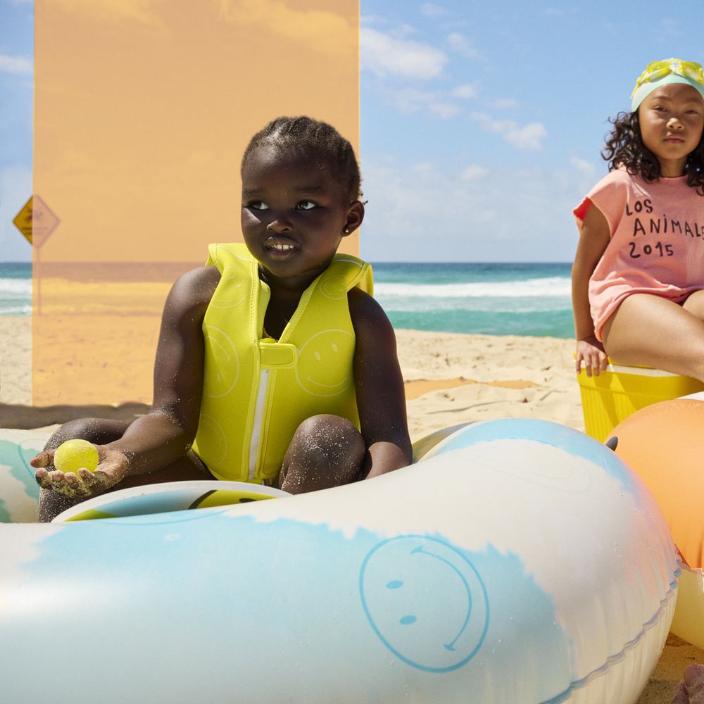 澳洲 Sunnylife - 兒童浮力背心-smiley®微笑浮力