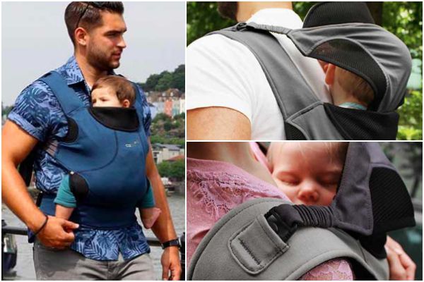 英國 Caboo - DXgo 探索背巾-藍色