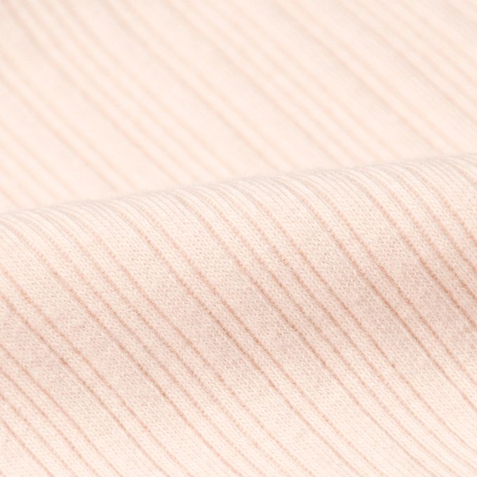 akachan honpo - 長袖假兩件T恤-粉紅色