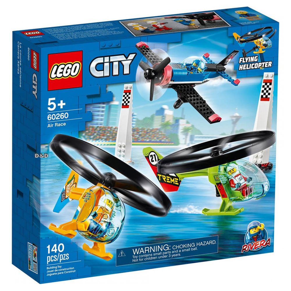 樂高 LEGO - 樂高積木 LEGO《 LT60260 》City 城市系列 -空中競技飛行賽-140pcs