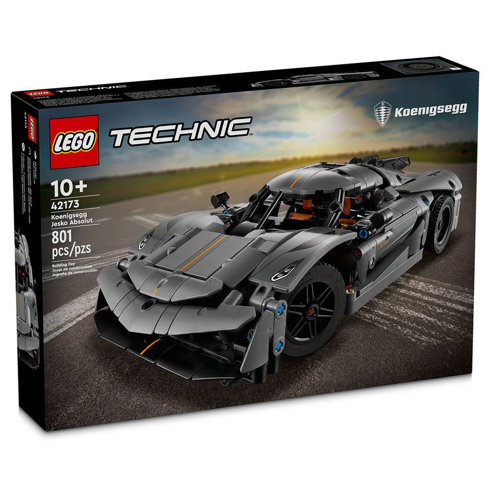 樂高 LT42173 Technic 科技系列 - Koenigsegg Jesko Absolut Grey