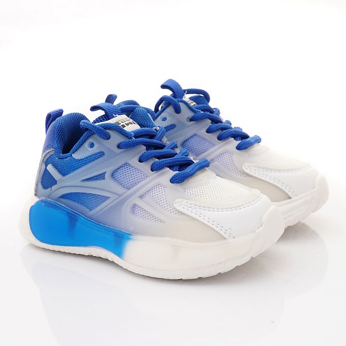 TOPUONE-厚底潮流運動童鞋-623913藍(中小童段)-運動鞋-藍
