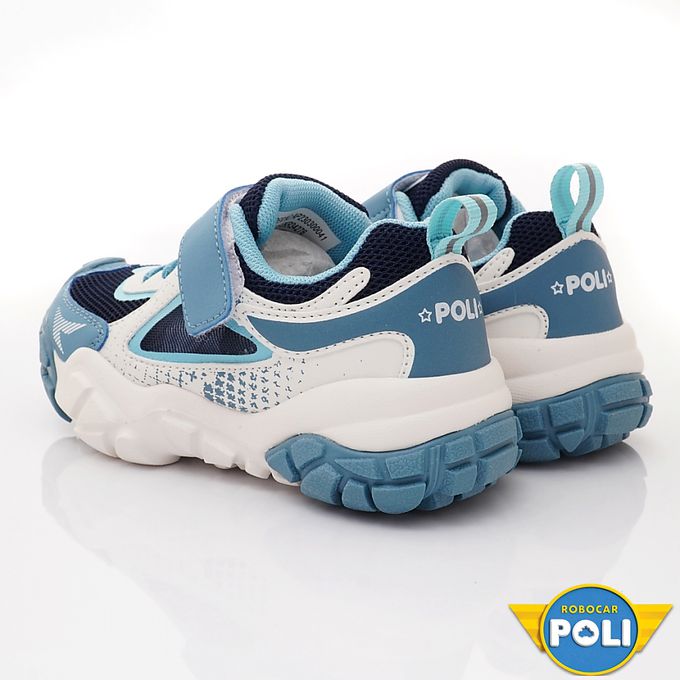 POLI輕量慢跑鞋(中小童段)-運動鞋-藍