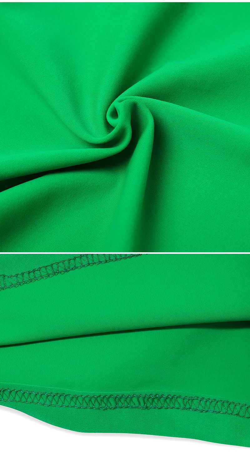 韓國 OZKIZ - 抗UV防曬兒童泳裝-三件組-綠色鱷魚