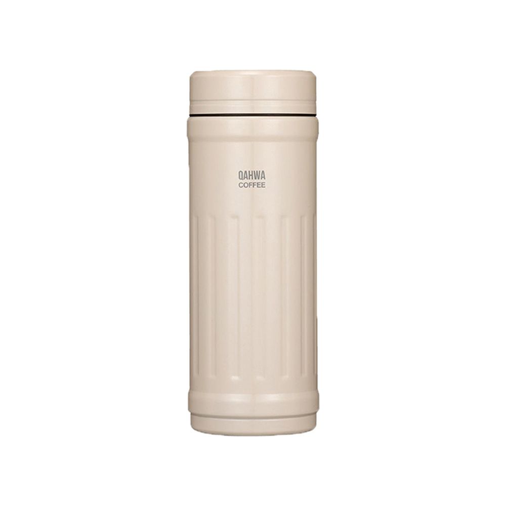 QAHWA 第二代精品咖啡專用保冷保溫瓶-象牙白-210g