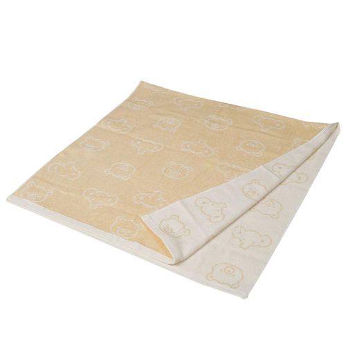 洗澡用品8件組-動物-淺卡其色